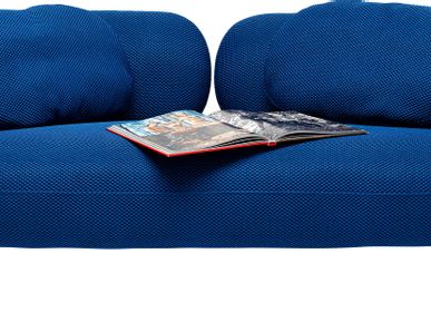 Sofas - Sofa Peppo 2-Seater Blue 182cm - KARE DESIGN GMBH