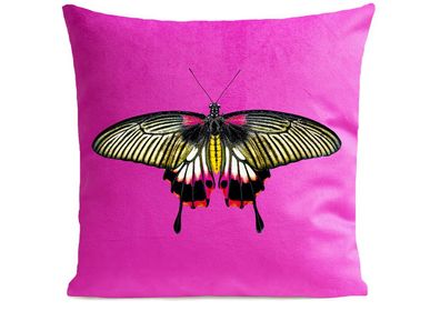 Fabric cushions - Pink Butterfly Pillow - ARTPILO