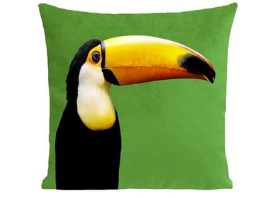 Fabric cushions - Mr. Toucan Cushion - ARTPILO