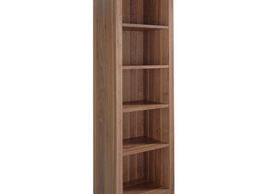 Bookshelves - Walnut wood bookcase - ANGEL CERDÁ