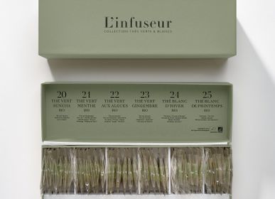 Cadeaux - Coffret Collection Thés Verts et Blancs de 36 Sachets - L'INFUSEUR