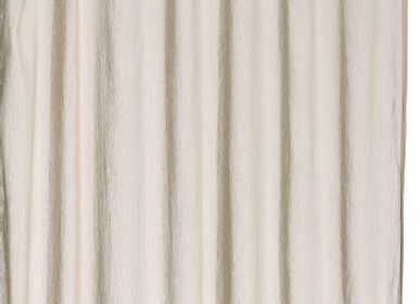 Rideaux et voilages - Rideau stonewashed Zeff à pattes Naturel 140 x 280 - VIVARAISE
