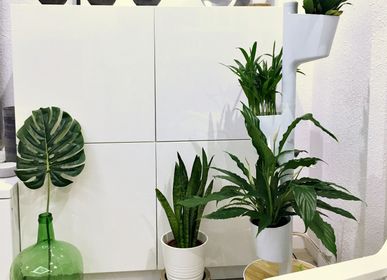 Vases - SMART - Jardinière verticale avec 3 pots et arrosage automatique (compatible avec Alexa ou Google Assist) - CITYSENS