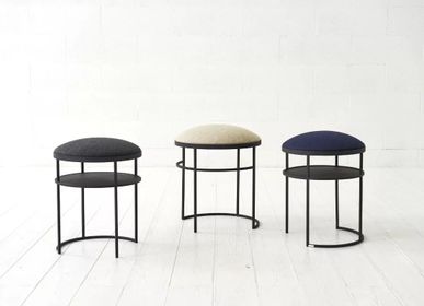Chairs - MOUND|Pouf with natural felt - IDDO