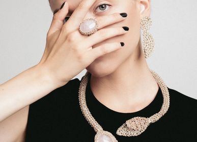 Jewelry - Snake leaf necklace - HARA KARAMICHALI JEWELLERY