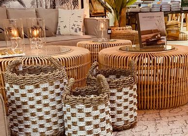 Caskets and boxes - PO4 decorative basket (Bali) - L - BALINAISA