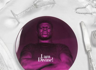 Decorative objects - Porcelain Plate “I am Divine!” - LOOL