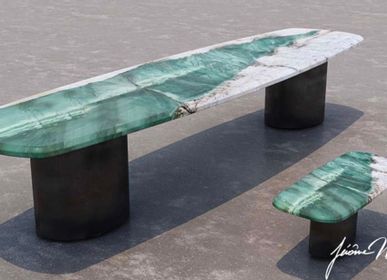 Dining Tables - MIKI PATAGONIA GREEN TABLE - JEROME W BUGARA
