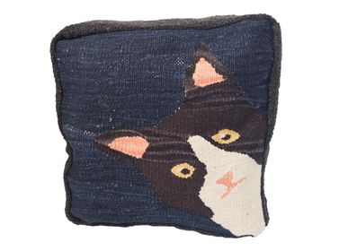 Cushions - Meow Handwoven Throw Pillow - STUDIO POTATO