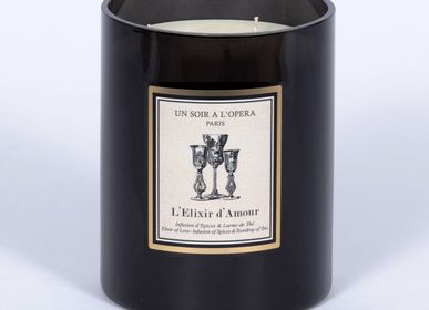 Gifts - THE ELIXIR OF LOVE - 3 WICKS XL - 100% VEGETABLE SCENTED CANDLE - UN SOIR A L'OPERA