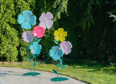Floral decoration - Decorative Metal Flowers - IRONEX GARDEN