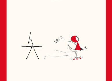 Affiches - Affiche NINA "Vendredi ! " - NINA AND OTHER LITLLE THINGS® BY ©CAPUCINE DESIGN