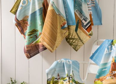 Tea towel - WIM - Côte Basque / Tea towel - COUCKE