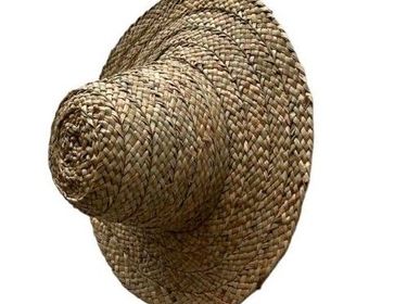 Chapeaux - Chapeau décoratif en Mendong (Bali) - CHDMS2 - BALINAISA