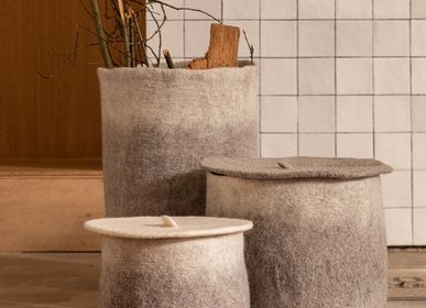 Storage boxes - HANDMADE FELTED STORAGE - MUSKHANE