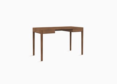 Desks - FRONT DESK 120cm x 60cm walnut - MOR DESIGN