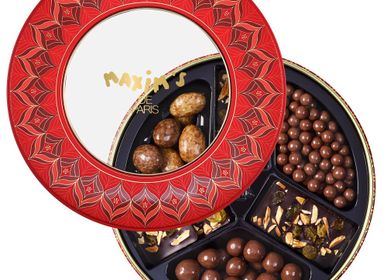 Épicerie fine - Coffret Métal Grignotage Chocolats - MAXIM'S DE PARIS