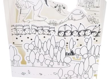Customizable objects - Customizable card - DIY - Petit Poucet - MES COLORIAGES POPUP
