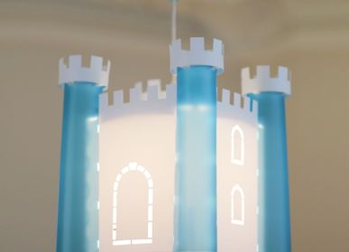 Children's lighting - CHÂTEAU-FORT Pendant Lamp - R&M COUDERT