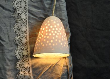Suspensions - Lampe L gros pois - MYRIAM AIT AMAR