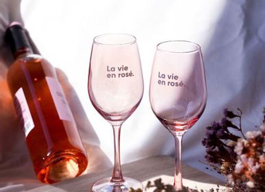Decorative objects - Set de deux verres - La vie en rosé 🍸 - L'AVANT GARDISTE
