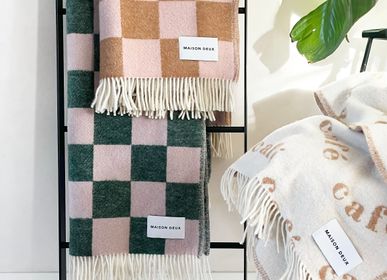 Decorative objects - Throw/Blanket 100% New Zealand wool - MAISON DEUX