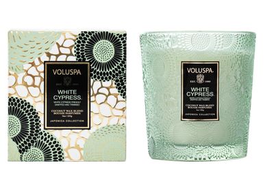 Candles - White Cypress Classic Candle - VOLUSPA