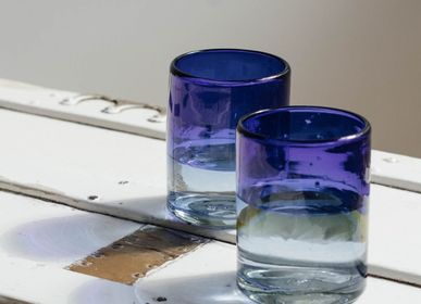 Crystal ware - Cobalt Blue Old Fashioned Glass - MAAKO