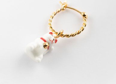 Bijoux - Mini boucle Lucky cat - Lucky You - NACH