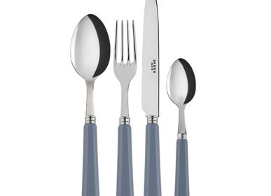 Flatware - 4 pieces cutlery set - Pop unis, Grey - SABRE PARIS