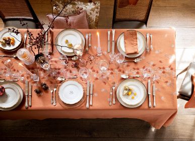 Table linen - Ramage Copper - Tablecloth Linen - ALEXANDRE TURPAULT