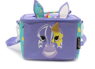 Children's mealtime - Kiprokos the zebra insulated lunch bag - DEGLINGOS