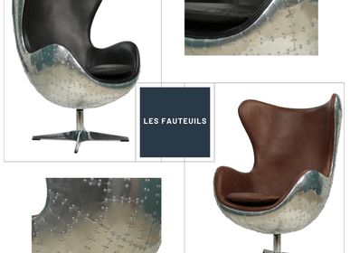 Office seating - La gamme de fauteuil & Canapé Aviateur - JP2B DECORATION