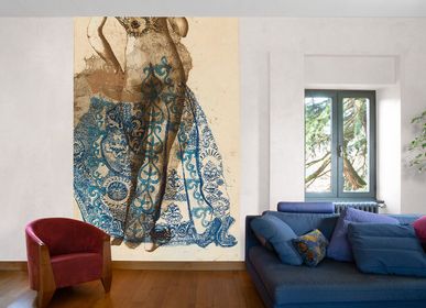 Tapisseries - Décor mural / Papier peint "Dentelle" - CHARLOTTE MASSIP