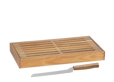 Table mat - Acacia wood bread cutting board CC23123 - ANDREA HOUSE
