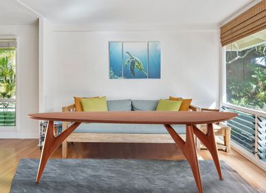 Tables Salle à Manger - Ted MASTERPIECE Mahogny -  table en bois massif - GREYGE