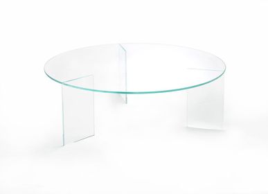 Tables basses - Table basse MONOLOG en verre extra-clair - GLASS VARIATIONS