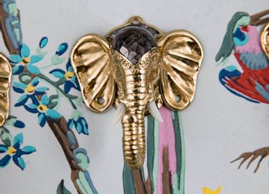 Other wall decoration - Pearl Elephant Hanger - WILD BY MOSAIC