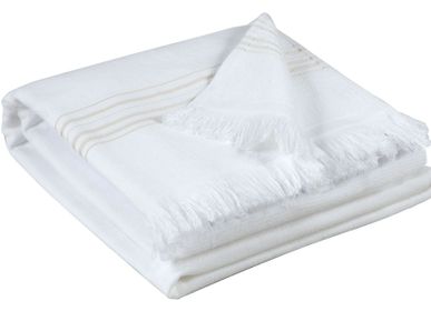 Hammams - Hammam Towel Cancun Neige 90 X 180 - VIVARAISE – SDE MAISON VIVARAISE