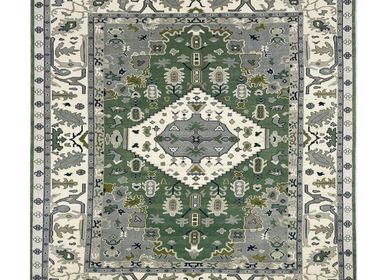 Rugs - Oushak 104, Worldwide Door Delivery Customizable in any colors, designs and sizes HandKnotted Washabale Fireproof Vintage and Antique Oshak Rugs Carpets Tapete Alfombra For Home, Interior and Commericial Projects - INDIAN RUG GALLERY