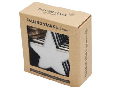 Christmas garlands and baubles - Christmas ornament Falling Stars 8-pack - BY BENSON