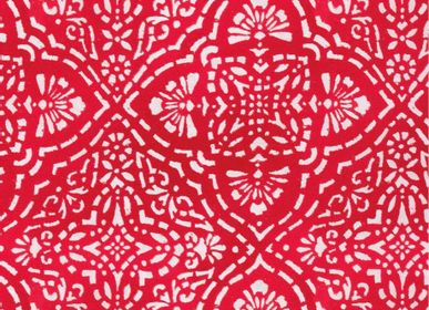 Gifts - Annika Red & White Gift Wrap - One 76.2 cm X 2.44 m Roll - CASPARI