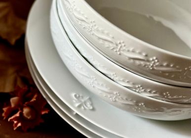 Formal plates - LILIBET deep plate - REMINISCENCE HOME