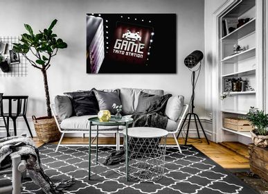 Art photos - Game Station - Limited Edition Photo Print laminated under Diasec® Museum Quality - LUDO CAZEBA - LIMITED PHOTOGRAPHY EDITIONS