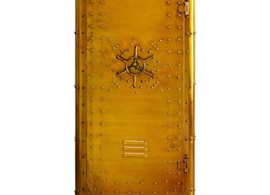 Armoires - Armoire Locker Gold 66cm - KARE DESIGN GMBH