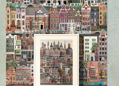 Gifts - Amsterdam puzzle (1000 pieces) - MARTIN SCHWARTZ
