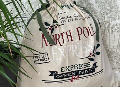 Other Christmas decorations - Santa's Sack Gift Pouch: A Magical Christmas Touch - &ATELIER COSTÀ
