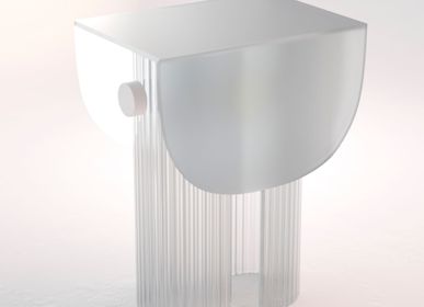 Design objects - HELIA table lampe - white - GLASS VARIATIONS