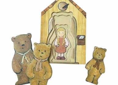 Children's games - 570040 MULTI LAYERED PUZZLE GOLDILOCKS AND THE 3 BEARS - EGMONT TOYS