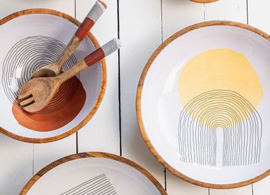 Platter and bowls - Sunset - TABLE PASSION